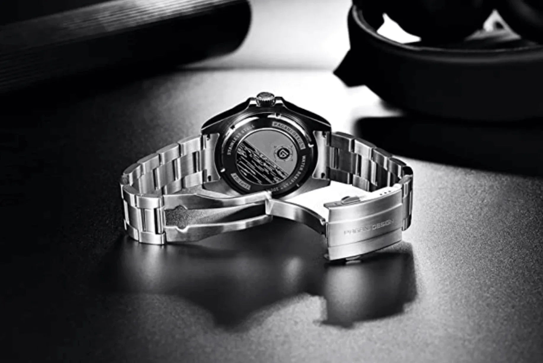 Pagani Design PD-1693 42 MM (GMT Automatic Movement) Mechanical Watch Sapphire Stainless Steel Watch Explorer II - DREAM WATCHES