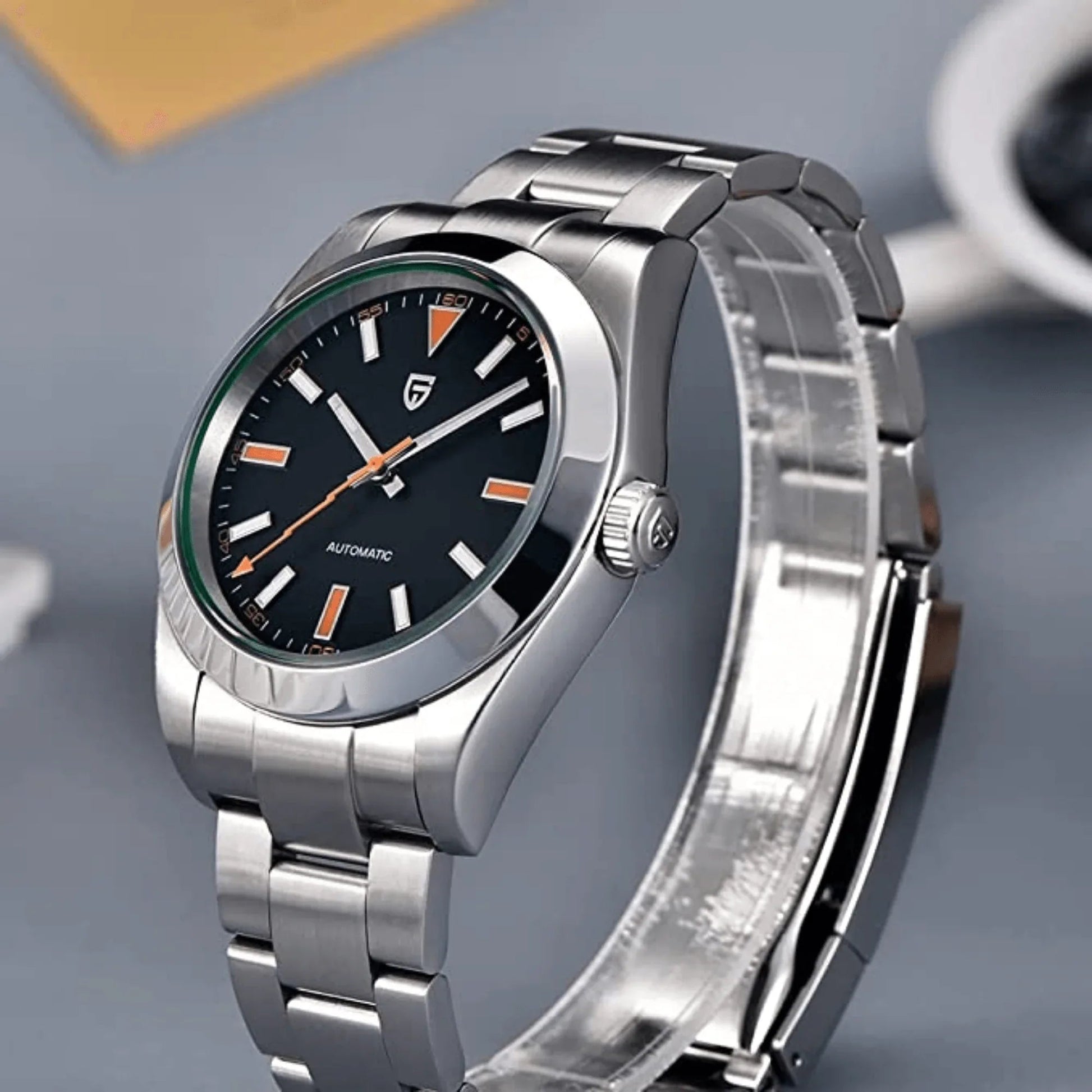 Pagani Design PD-1733 39.7 MM (Japan NH35 Automatic Movement) Mechanical Watch Stainless Steel Watch - Milgauss Homage - DREAM WATCHES