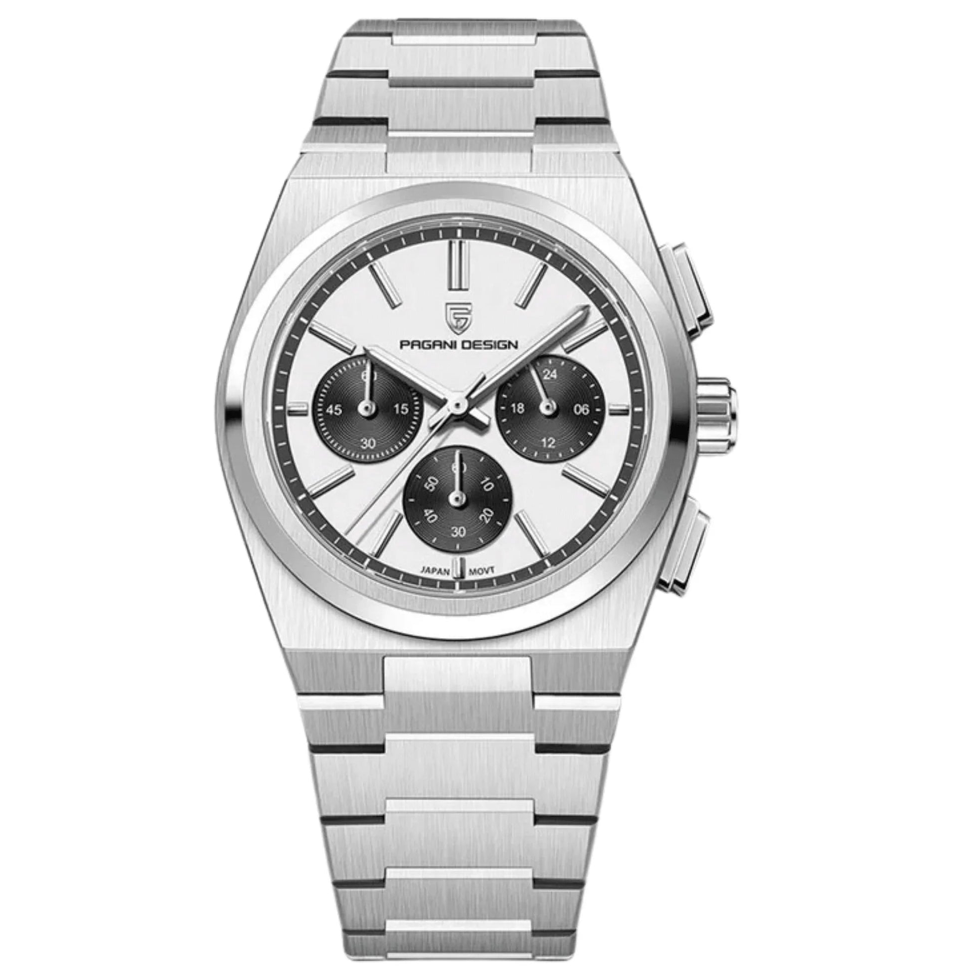 Pagani Design PD-1761 Chronograph Luxury Waterproof Movement (Japanese VK63) | Stainless Steel Men's 40MM Watch - DREAM WATCHES
