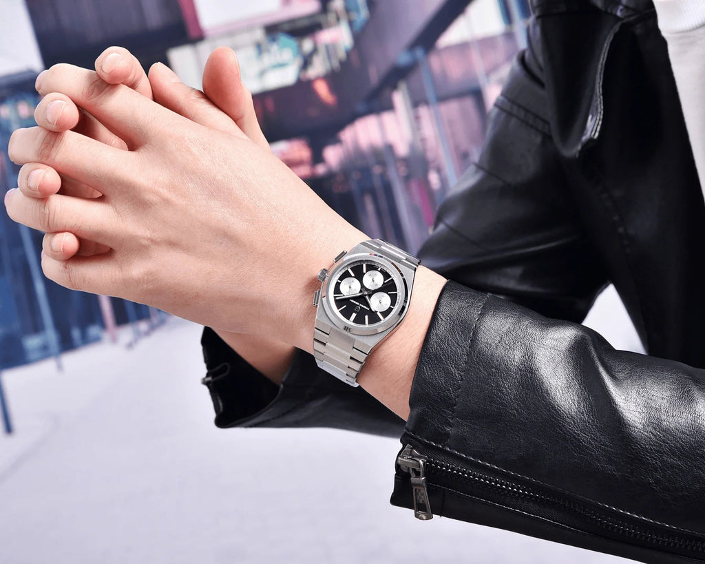 Pagani Design PD-1761 Chronograph Luxury Waterproof Movement (Japanese VK63) | Stainless Steel Men's 40MM Watch - DREAM WATCHES
