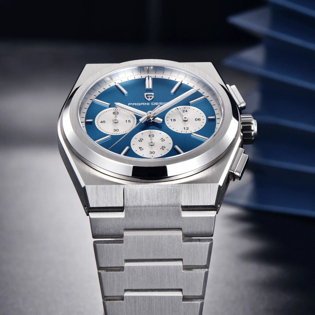 Pagani Design PD-1761 Chronograph Luxury Waterproof Movement (Japanese VK63) | Stainless Steel Men's 40MM Watch - DREAM WATCHES