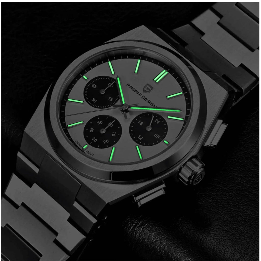 Pagani Design PD-1761 Chronograph Luxury Waterproof Movement (Japanese VK63) | Stainless Steel Men's 40MM Watch - DREAM WATCHES
