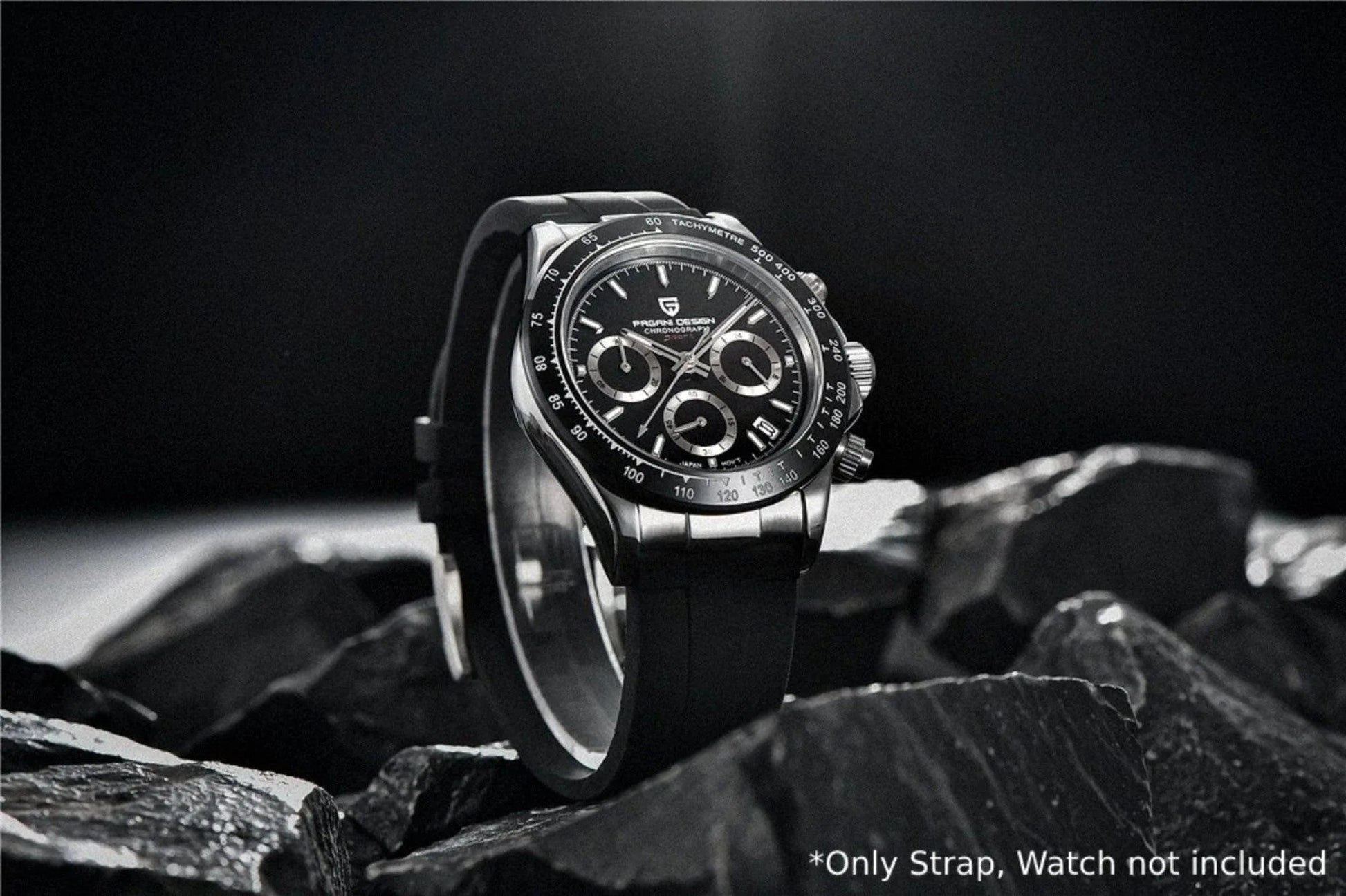 Pagani Design Rubber Comfort fit Band 20 mm - DREAM WATCHES