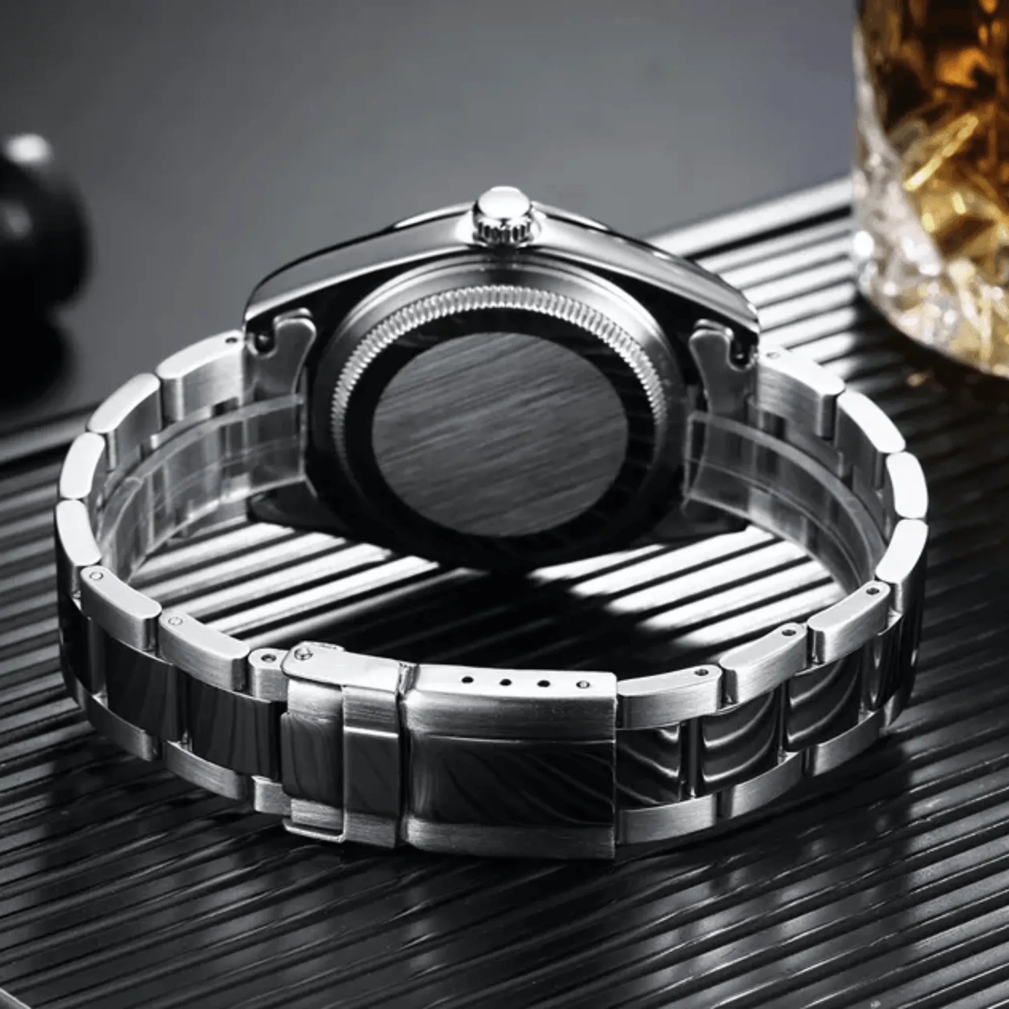 PAULAREIS Oyster Perpetual Homage Automatic Movement | Stainless Steel Dial Men's 40MM Watch | Tiffany Blue Dial - DREAM WATCHES